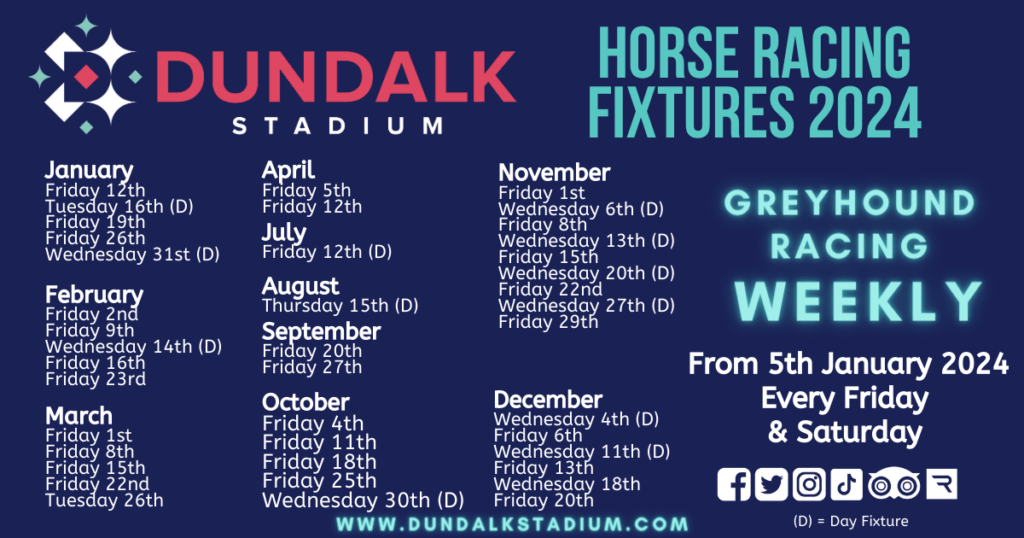 Dundalk Stadium Fixtures 2024